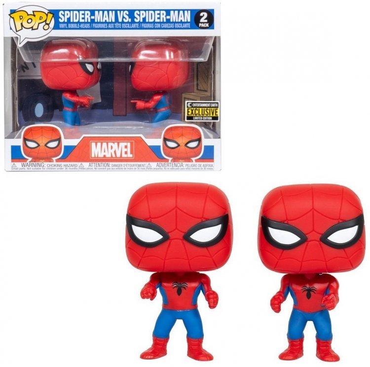 Фігурка Funko Marvel Spider-Man Imposter 2-Pack Figure Людина Павук Фанко (Entertainment Earth Exclusive) 
