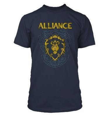 Футболка World of Warcraft Alliance Crest Version 3 T-Shirt (розмір L) 