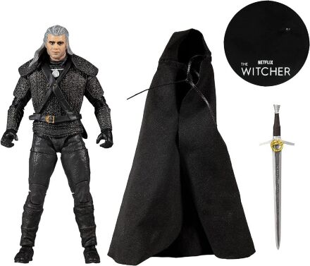 Фігурка McFarlane The Witcher - Geralt of Rivia Netflix Action Figure Відьмак Геральт з Рівії
