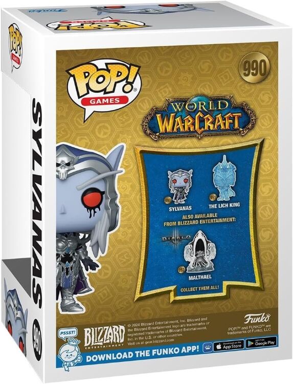 Фигурка Funko World of Warcraft Sylvanas Фанко Варкрафт Сильвана 990