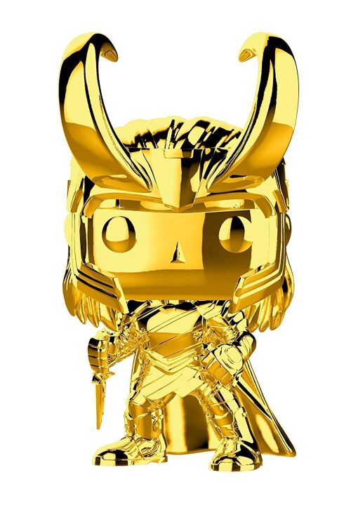 Фигурка Funko Pop! Marvel - Loki (Gold Chrome) Figure