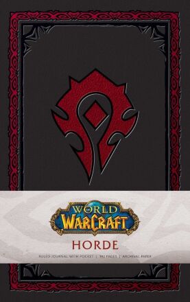 Блокнот World of Warcraft: Horde Hardcover Ruled Journal (Hardcover)
