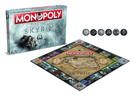 Монополія настільна гра Skyrim Monopoly Board Game Скайрім