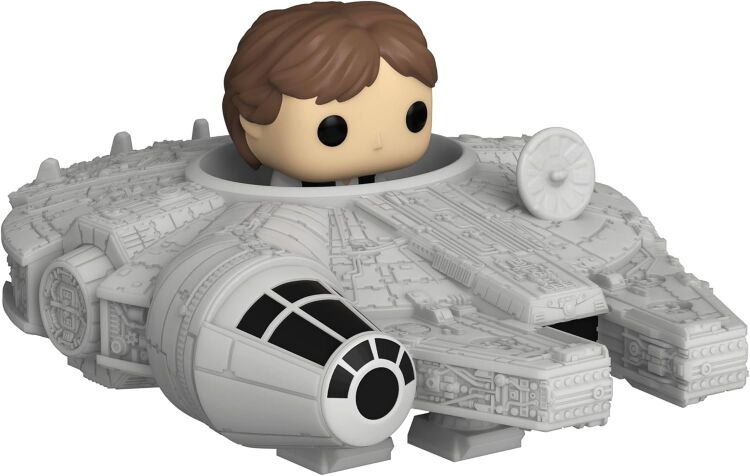 Фигурки Funko Bitty Ride: Star Wars Han Solo with Millenium Falcon фанко Хан Соло и Сокол тысячилетия