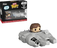 Фігурки Funko Bitty Ride: Star Wars Han Solo with Millenium Falcon фанко Хан Соло та Сокіл тисячоліття