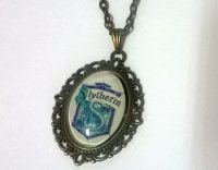 Медальйон Harry Potter Slytherin 4х3 см.