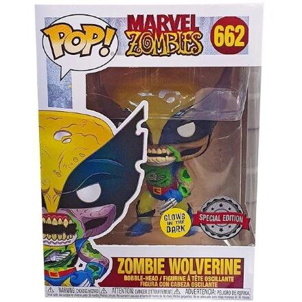 Фігурка Funko POP Marvel - Zombies Wolverine Glow-in-the-Dark (Exclusive)