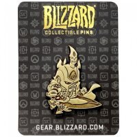 Значок Cute But Deadly Arthas Pin - Gold Variant