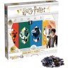 Пазл Гарри Поттер Факультеты Хогвартса Harry Potter Hogwarts House Crests Puzzle (500 деталей) 