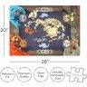 Пазл Аватар Карта Aquarius Avatar The Last Airbender Map Puzzle (1000-Piece)