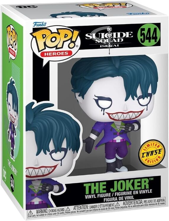 Фігурка Funko DC Suicide Squad Isekai: The Joker фанко Джокер (Exclusive Chase) 544