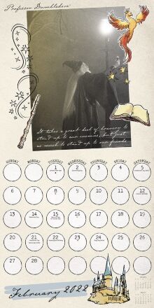 Каледар Гаррі Поттер 2022 Harry Potter Collectors Edition Calendar