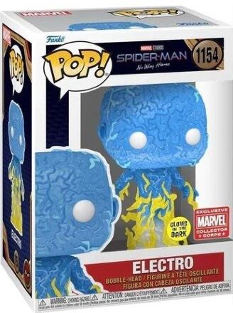 Фігурка Funko: Electro Фанко Електро (Marvel CC Exclusive) Glow in the Dark 1154