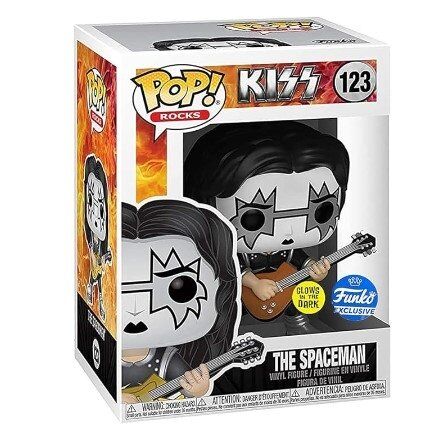 Фигурка Funko KISS The Spaceman Фанко Кисс Пришелец Glow in The Dark (Exclusive) 123