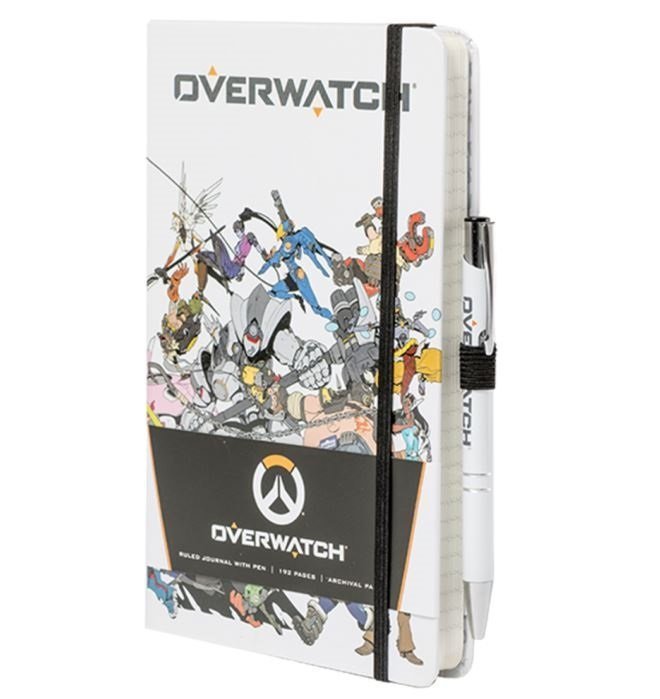 Блокнот з ручкою Overwatch Hardcover Journal and Pen 