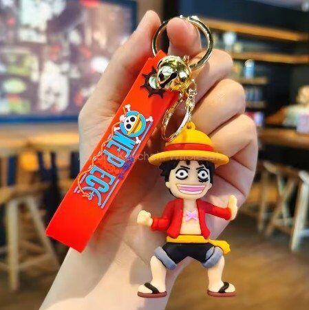 Брелок подвеска на рюкзак One Piece Luffy 3D Keychain Anime Backpack №2