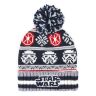 Шапка Star Wars Stormtrooper Jacquard Hat Pompon Зоряні війни Штурмовик Дитяча