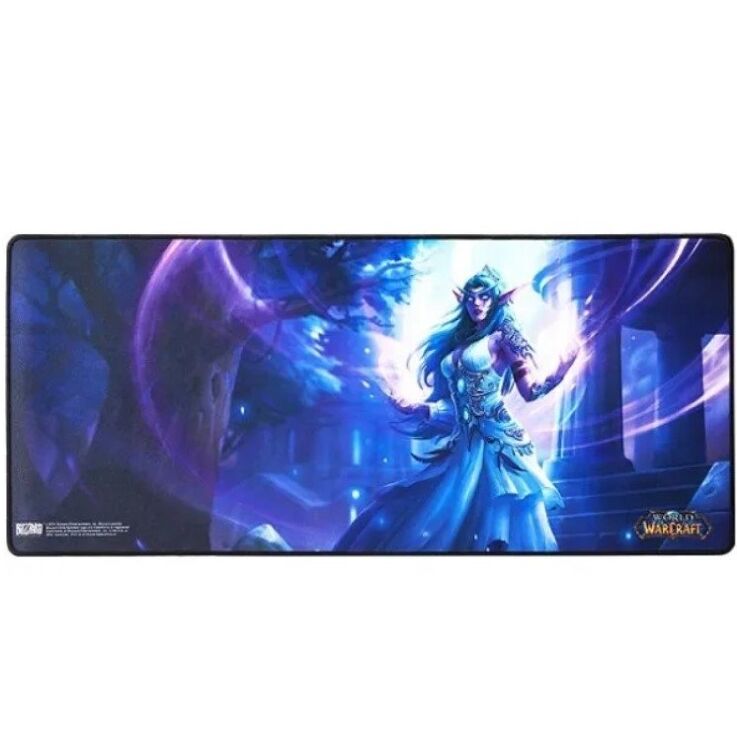 Коврик игровая поверхность Blizzard World Of Warcraft Gaming Desk Mat - Tyrande Тиранда (90*38 cm)