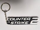 Брелок CS GO Counter Strike Logo Keychain ABS пластик 8 см.