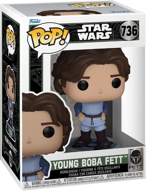 Фігурка Funko Star Wars: Young Boba Fett Боба Фетт Фанко Зіркові війни 736