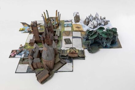 Книга 3D карта Хогвартс Гаррі Поттер Harry Potter: A Pop-Up Guide to Hogwarts (Тверда палітурка) (Eng)