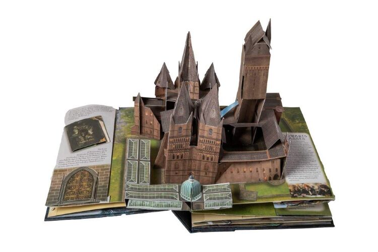 Книга 3D карта Хогвартс Гарри Поттер Harry Potter: A Pop-Up Guide to Hogwarts (Твёрдый переплёт) (Eng)
