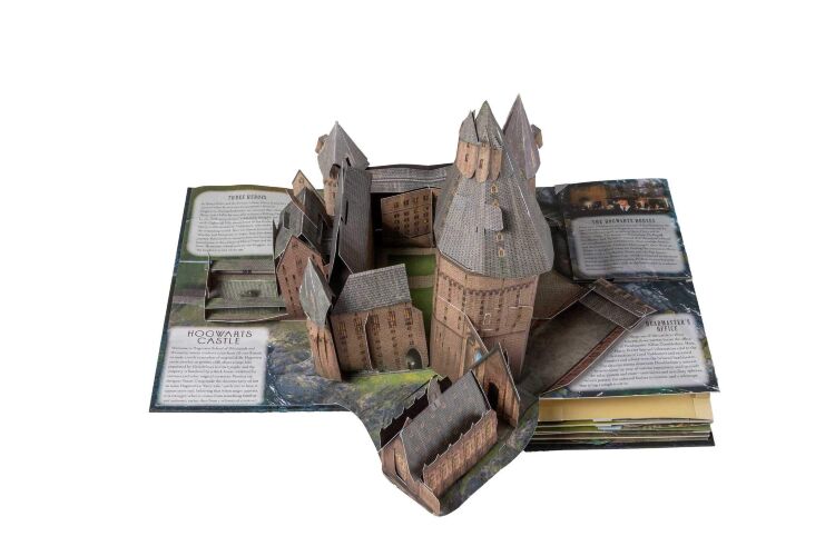 Книга 3D карта Хогвартс Гарри Поттер Harry Potter: A Pop-Up Guide to Hogwarts (Твёрдый переплёт) (Eng)