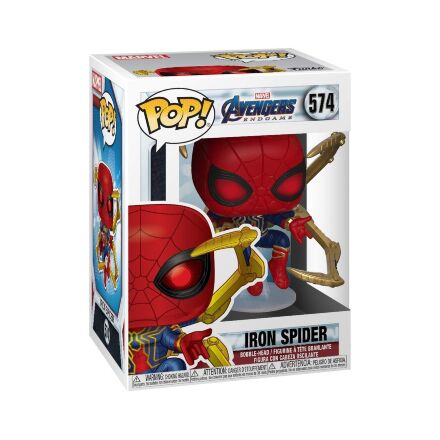 Фігурка Funko Marvel: Iron Spider with Nano Gauntlet Людина-Павук з нано-рукавичкою 574 