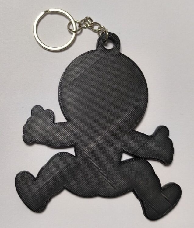 Брелок Marvel Spider-man Keychain Человек паук ABS пластик 9 см.