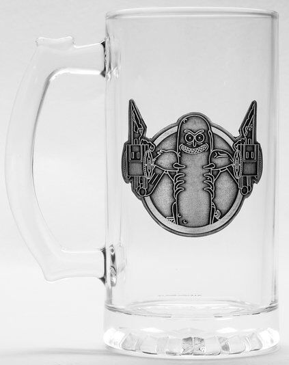 Кружка GB eye Rick and Morty Pickle Rick Stein 500 мл + металический символ