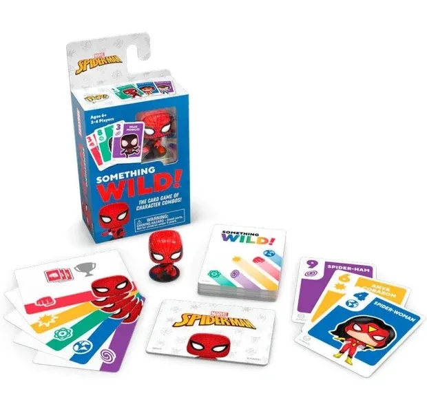 Карточная игра Funko Pop Something Wild: Marvel Spider-Man настольная игра фанко Человек паук