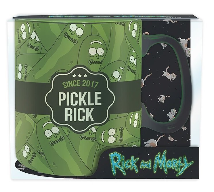 Кружка Rick and Morty Pickle Rick Ceramic Mug Чашка Рік та Морті 460 ml 