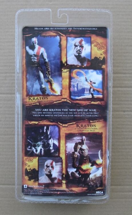 Фигурка God of War II Kratos with Flaming Blades of Athena