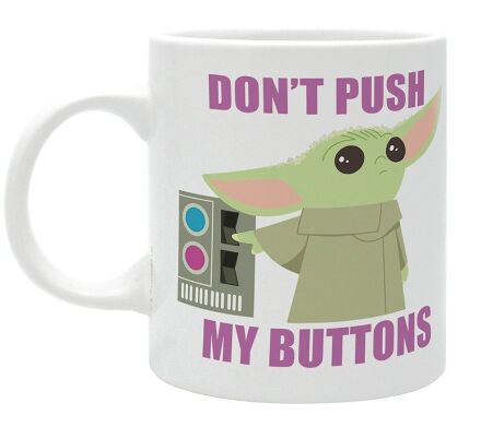 Чашка Мандалорець Грогу The Mandalorian Baby Yoda chibi Mug кружка Зоряні Війни 320 мл