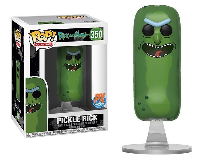 Фігурка фанк Рік і Морті Funko Pop! Rick and Morty - Pickle Rick 350 