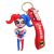 Брелок підвіска на рюкзак DC Super Hero Harley Quinn 3D Keychain Харлі Квін 