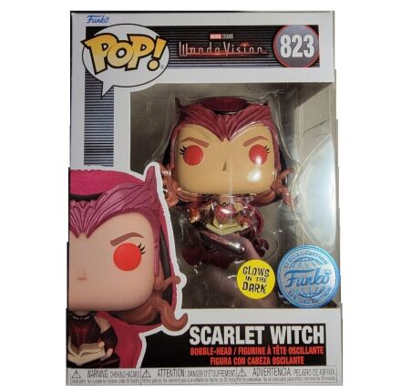 Фігурка Funko Marvel WandaVision Scarlet Witch Фанко Червона Відьма 823 (Funko Exclusive)