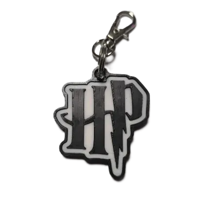 Брелок Harry Potter Гаррі Logo Keychain ABS пластик 4 см.