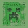 Футболка Minecraft Creeper Glyph Youth Tee (розмір XL)