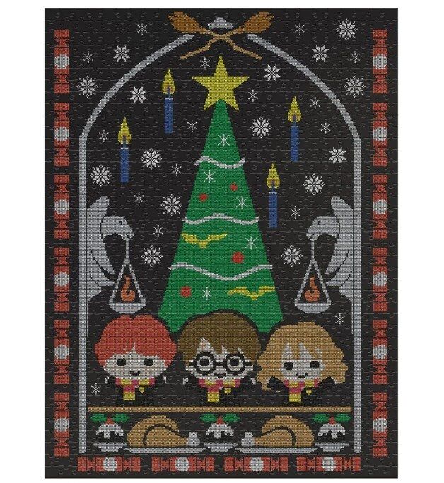 Пазл Winning Moves Harry Potter Holiday at Hogwarts Гарри Поттер Отдых в Хогвартсе 1000 шт.