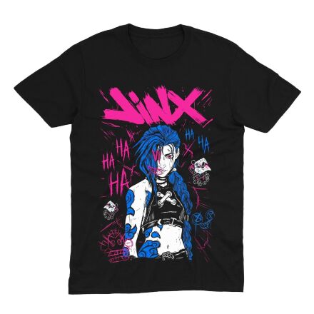 Футболка Morze League of Legends Arcane Jinx Ліга Легенд Аркан Джинкс (розмір L)