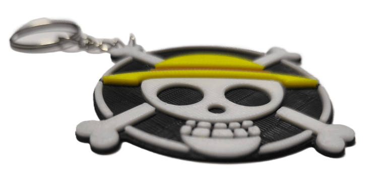 Брелок One Piece Anime Ван-Пис Большой куш Keychain ABS пластик 6 см.