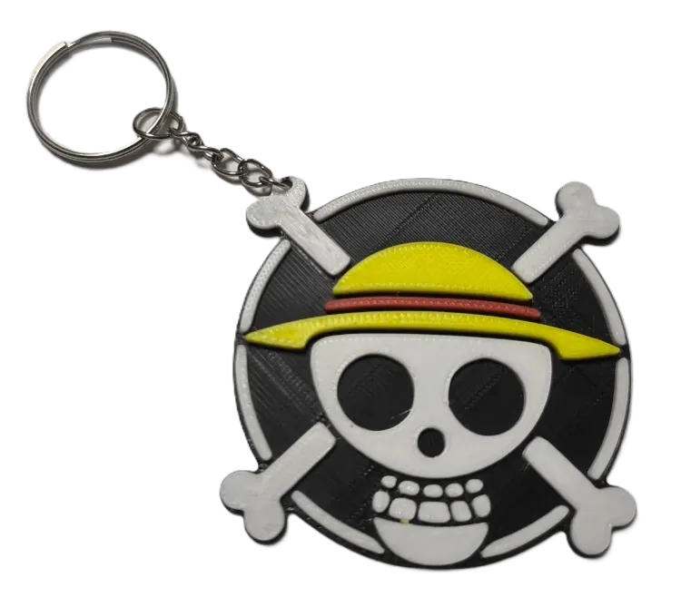 Брелок One Piece Anime Ван-Піс Великий куш Keychain ABS пластик 6 см.