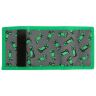 Гаманець JINX Minecraft Creeper Crowd Tri Fold Wallet Green