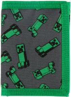 Гаманець JINX Minecraft Creeper Crowd Tri Fold Wallet Green
