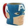 Чашка Avengers - Captain America Head 15 oz. Molded Ceramic Mug 