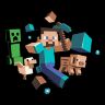  Футболка Minecraft Run Away! Glow in the Dark Youth Tee (розмір L)