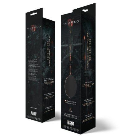 Килимок для миші ігрова поверхня Blizzard DIABLO 4 Heroes (Діабло) XL (90*42 cm)