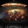 Килимок для миші ігрова поверхня Blizzard DIABLO IV 4 - Heroes (Діабло) XL (90*42 cm)