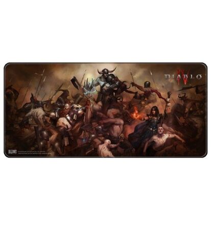 Килимок для миші ігрова поверхня Blizzard DIABLO 4 Heroes (Діабло) XL (90*42 cm)